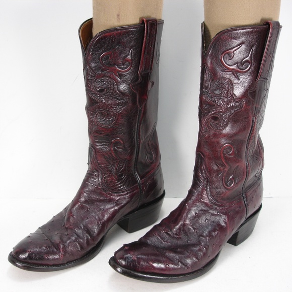 lucchese ostrich boots